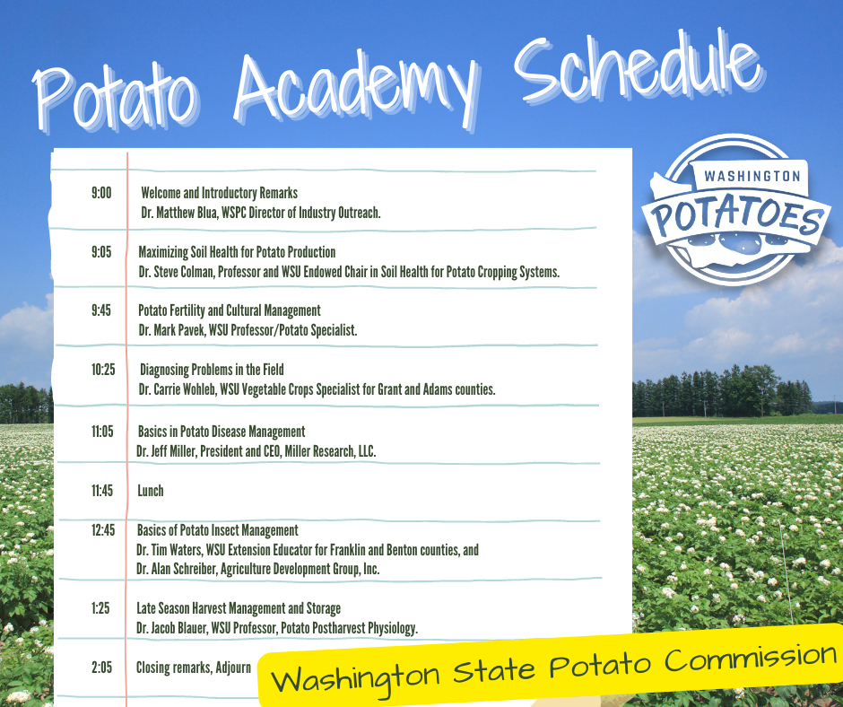 Potato Academy Schedule1