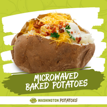 Microwaved Baked Potato