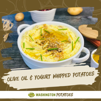 Olive Oil & Yogurt Whipped Potatoes