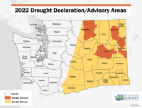 DROUGHT DESIGNATION EXTENDED FOR PARTS OF EASTERN WASHINGTON