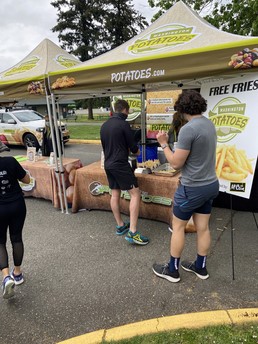 FRIES AT THE FIESTA 5K OLE
