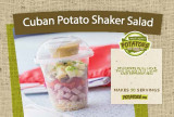 Cuban Potato Shaker Salad