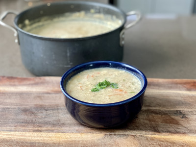 Herbed Vegan Potato Soup Recipe