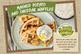 Mashed Potato and Cheddar Waffles