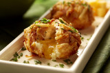 Roasted Garlic Potato Croquettes with 