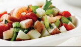 Tarragon Potato Salad with Shrimp