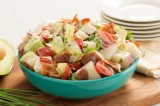 Photo of Avocado BLT Potato Salad in a bowl