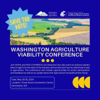 *REGISTER NOW* FOR THE WASHINGTON STATE AGRICULTURE VIABILITY CONFERENCE